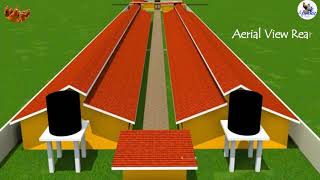 Modern Automatic Chicken Farm Design I Layers Chicken Farming I Poultry House Design Part 2 [upl. by Nnahsal]