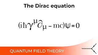 The Dirac Equation  43 [upl. by Woodman478]