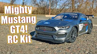 Amazing Detail Tamiya Ford Mustang GT4 4WD TT02 Car Kit Review amp Action  RC Driver [upl. by Rramel999]