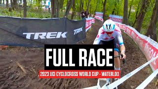 FULL RACE 2023 UCI Cyclocross World Cup Waterloo [upl. by Wohlert]