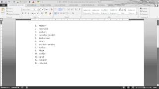 WORD  Punkty i podpunkty Poznaj NAJPOPULARNIEJSZĄ opcję Word [upl. by Yelahc]