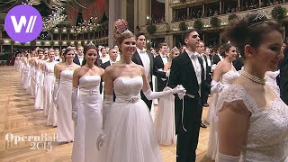 Wiener Opernball 2015  die Eröffnung in voller Länge [upl. by Latsirk]