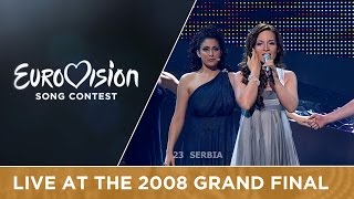 Jelena Tomašević feat Bora Dugic  Oro Serbia Live 2008 Eurovision Song Contest [upl. by Araldo145]