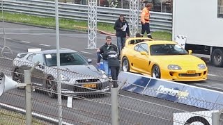 2JZ Supra vs Nissan GTR Switzer P800 [upl. by Roland]