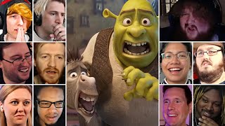 ALL YOUTUBERS REACTION TO SHREK 5 TRAILER [upl. by Cottle]