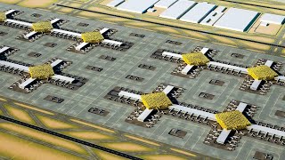 Dubais SHOCKING Airport MEGAPROJECT [upl. by Galanti390]