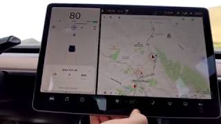 How to use Waze in a Tesla for Enhanced Traffic Data [upl. by Telracs]