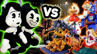 LP Movie FNAF Animatronics VS BATIM Plushies [upl. by Lamberto]