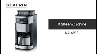 SEVERIN Kaffeemaschine KA 4812 [upl. by Lauritz]