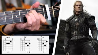 TOSS A COIN TO YOUR WITCHER Guitar Lesson Tutorial How to play [upl. by Claudian333]