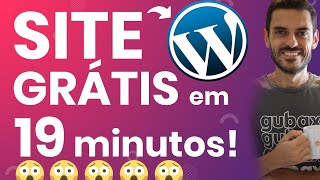 INACREDITÁVEL Aprenda a criar site com DOMÍNIO e HOSPEDAGEM GRÁTIS em apenas 19 minutos [upl. by Eelrahs]