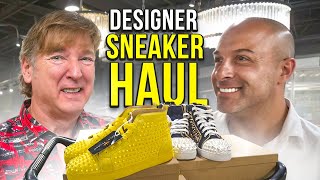 I BOUGHT SOME WILD DESIGNER SNEAKERS [upl. by Bruner]