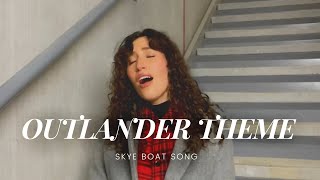 quotSkye Boat Songquot Outlander Theme Song in a stairwell [upl. by Neerahs564]