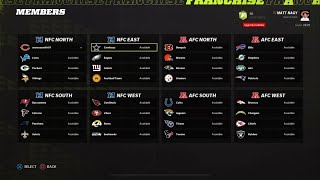 How To Create A League With Friends In Madden 22 Franchise [upl. by Kciredec]