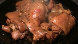 Soul Food PIGs FEET Recipe How To Make Tender Juicy Flavorful Pigs Feet [upl. by Zaid]