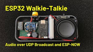 ESP32 WalkieTalkie DIY Audio Magic [upl. by Caassi]