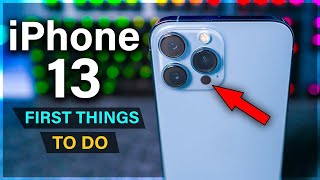 iPhone 13  First 13 Things to do  Tips amp Tricks [upl. by Marela363]