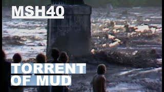 RAW VIDEO MOUNT ST HELENS MAY 18TH 1980 TORRENTS OF MUD [upl. by Irved]