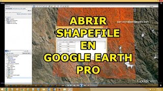 Abrir Shapefile en Google Earth PRO [upl. by Cinimod]