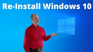 How to reinstall Windows 10 on a pc that already has Windows 10 [upl. by Enilrae84]