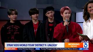 Stray Kids Full Interview  Performance on KTLA 5 [upl. by Uttasta309]