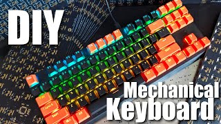 DIY Keyboard from Scratch  with QMK and ATmega32U4 [upl. by Nediarb]