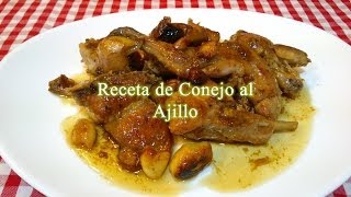 Conejo al ajillo receta original [upl. by Betsy527]