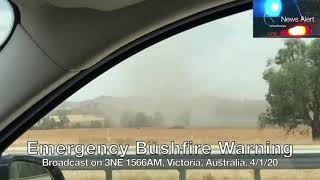 Emergency Bushfire Warning Australia [upl. by Zanahs]