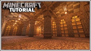 Minecraft Underground Storage Room Tutorial How to Build [upl. by Otrebire]