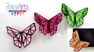 MARIPOSA ORIGAMI marcapáginas  DIY  ORIGAMI BUTTERFLY bookmark [upl. by Aramoix]