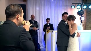 Backstreet Boy Howie Crashes Wedding FULL [upl. by Aikemot]