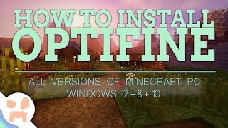 How to Download amp Install Optifine 1122  All Versions Windows [upl. by Malcom64]