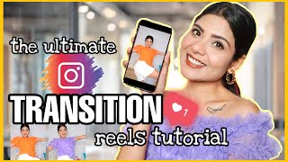 How to SHOOT  EDIT Instagram TRANSITION Reels  Multiple Transition Tutorial  Niharika Jain [upl. by Acinorehs]