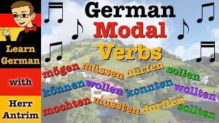 German Modal Verbs Songs Präsens amp Preteritum Imperfekt [upl. by Barret965]