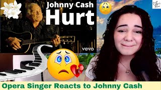 Johnny Cash  Hurt REACTION  Opera Singer Reacts LIVE [upl. by Nowahs]