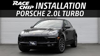 Porsche Macan 20L Turbo RaceChip Tuning Installation [upl. by Nosinned874]