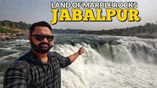 Jabalpur  Jabalpur Tourist Places  Bhedaghat Jabalpur Waterfall  Jabalpur City Tour [upl. by Aitnas]