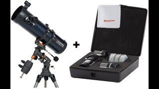 Unboxing  Celestron Astromaster 130EQ  Spacearea52 [upl. by Shaeffer909]