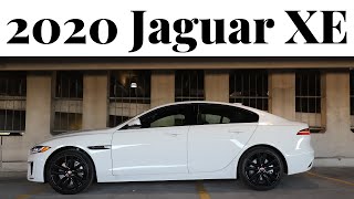 Reviewing the refreshed 2020 Jaguar XE luxury sedan [upl. by Toinette]