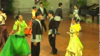 RIGODON DE HONOR FilipinoSpanish Quadrille Folk Dance Introduced by the French People [upl. by Morocco]