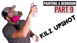 Painting a Bedroom  Part 9  Priming with Kilz Upshot [upl. by Beulah]