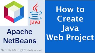 How to Create Java Web Project in NetBeans [upl. by Hsot]