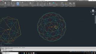 AutoCAD Geodesic Dome [upl. by Venice651]