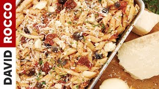 How To Make PASTA AL FORNO  Quick amp Easy Italian Baked Pasta Recipe by David Rocco [upl. by Dohsar]