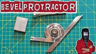 How to Use and Read a Universal Vernier Bevel Protractor [upl. by Nodnart600]