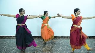 Bharatanatyam Lesson 2  Nattadavu  1  4 [upl. by Valentin]