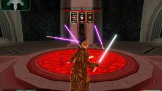 Flawless Victory  Kotor 2 Darth Traya Battle LS Consular [upl. by Brandtr]