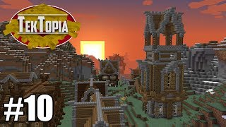 TekTopia 10  Watchtower Minecraft Villager Mod [upl. by Grunberg]