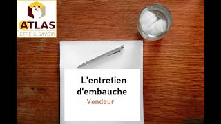 Dialogue  Lentretien dembauche  Vendeur [upl. by So]