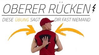 Oberer Rücken ⚡ Schmerz selbst behandeln [upl. by Agrippina]